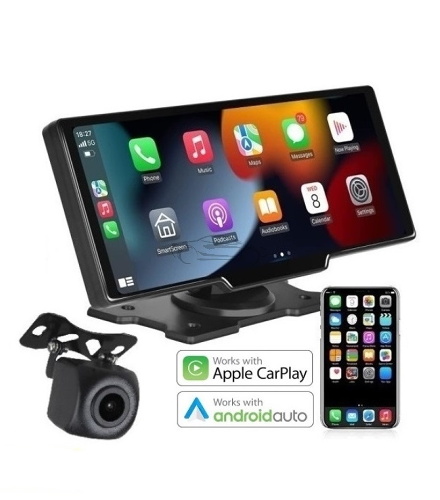 LCD ZASLON 10-inch MONITOR S KAMERO IN BREZŽIČNO POVEZAVO TELEFONA STEELMATE L07