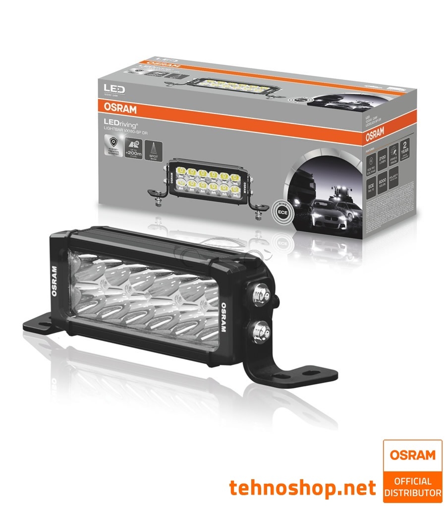 LED DELOVNA LUČ OSRAM LEDriving® LIGHTBAR 24W 12/24V VX180-SP DR LEDDL123-SP DR