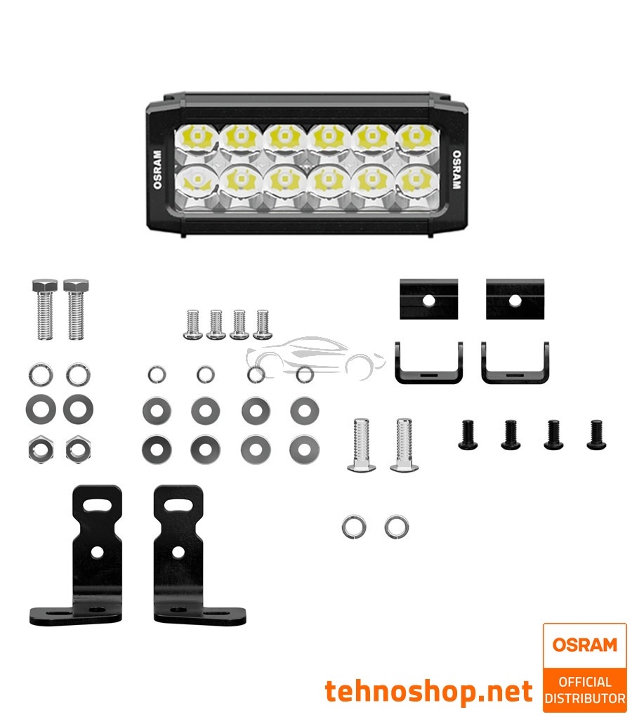 LED DELOVNA LUČ OSRAM LEDriving® LIGHTBAR 24W 12/24V VX180-SP DR LEDDL123-SP DR
