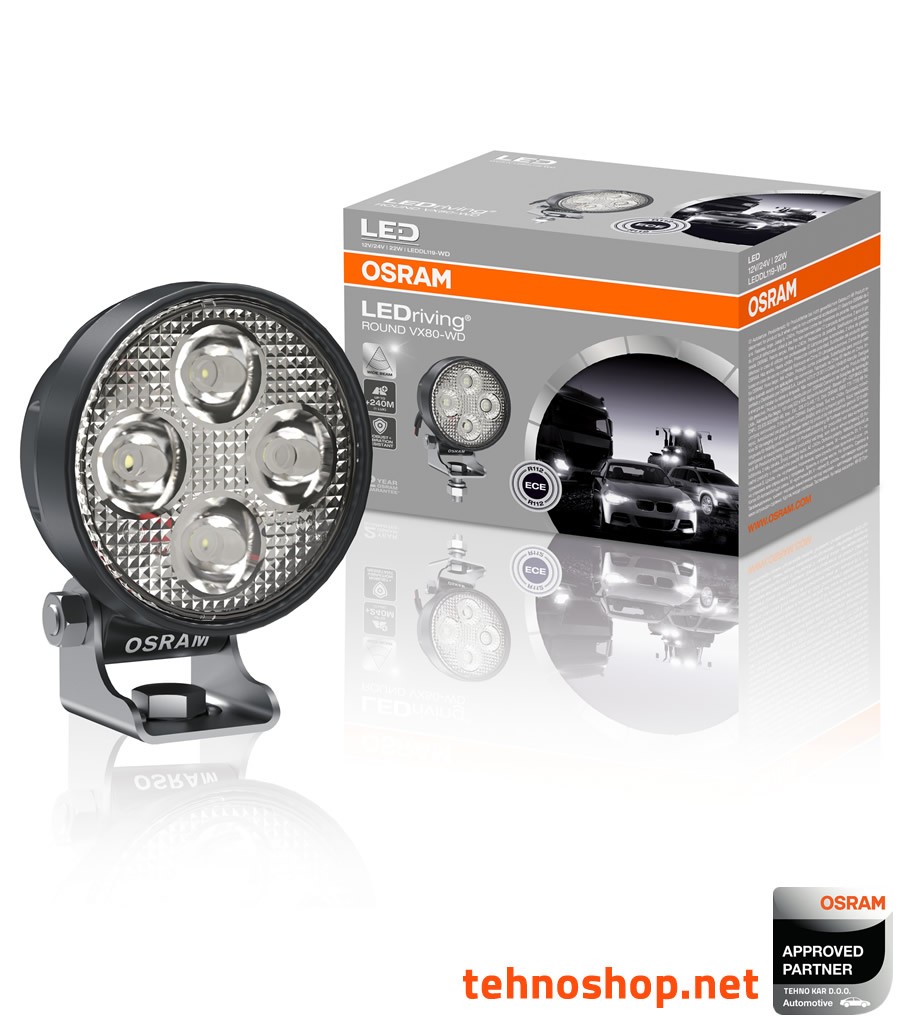 LED DELOVNA LUČ OSRAM LEDriving LIGHTBAR 22W 12/24V VX80-WD LEDDL119-WD