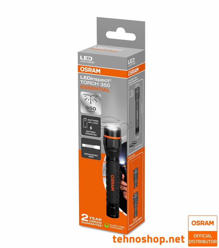 LED DELOVNA SVETILKA OSRAM LEDinspect TORCH 350 ESSENTIAL LEDIL428ESN