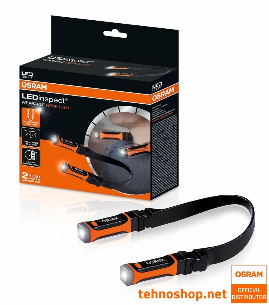 LED DELOVNA SVETILKA OSRAM LEDinspect WEARABLE NECK LIGHT LEDIL413