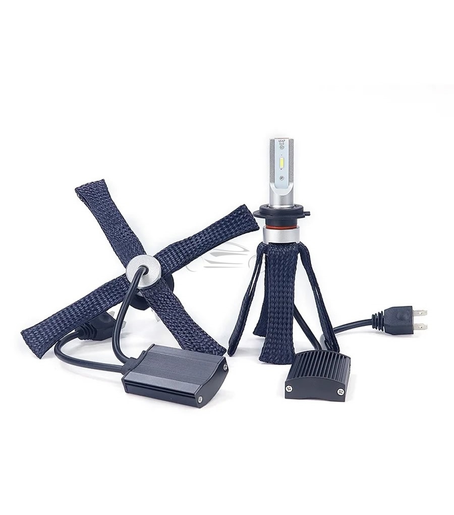 LED LAMPS KIT/SET PHILIPS H7 LED 4000lm 6500K