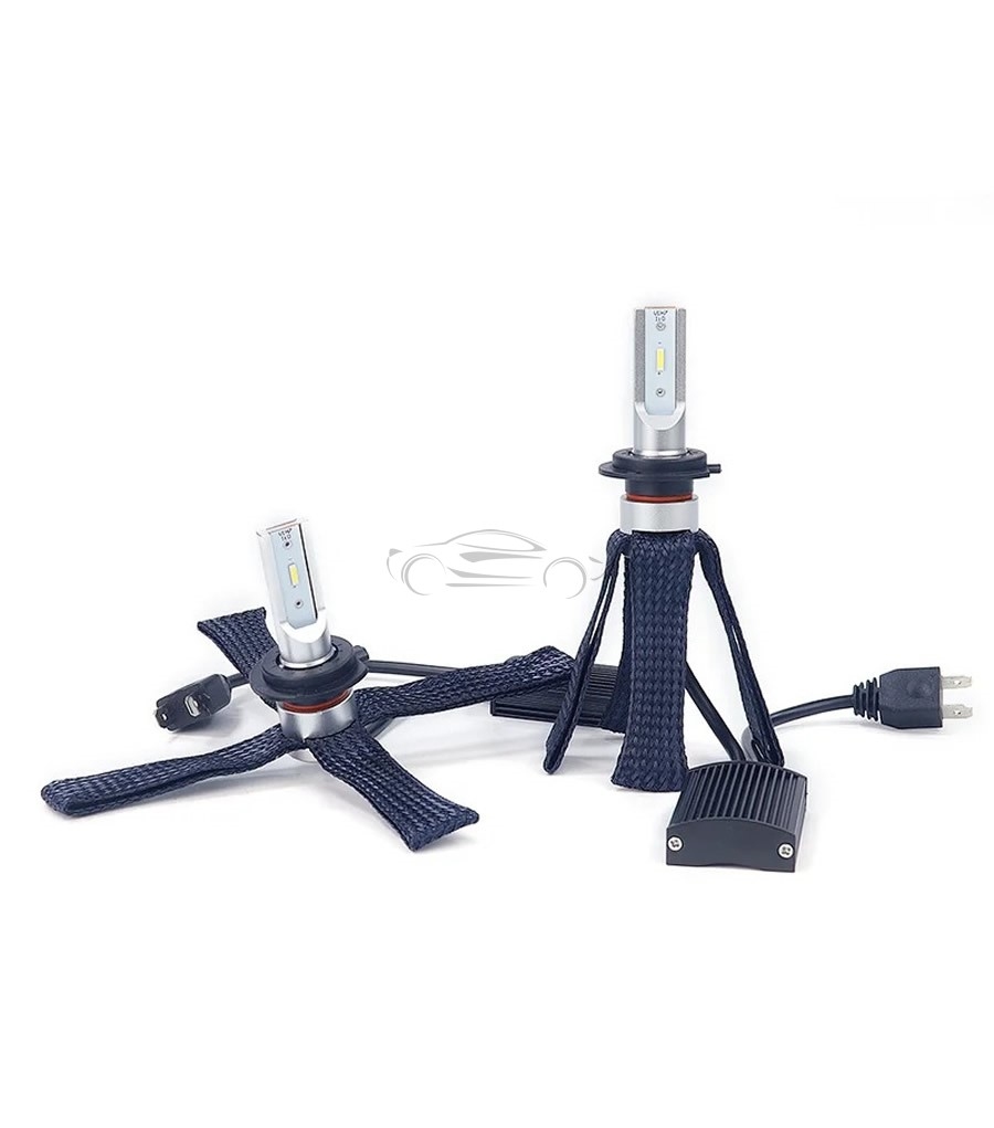 LED LAMPS KIT/SET PHILIPS H7 LED 4000lm 6500K