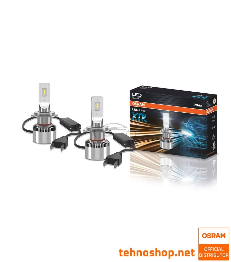 LED ŽARNICE H7 OSRAM LEDriving XTR 64210DWXTR LED 12V PX26d FS2