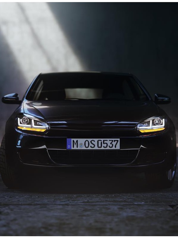 SET ŽAROMETOV OSRAM LEDriving® XENARC® GOLF VI - CHROME EDITION LEDHL102-CM FS1