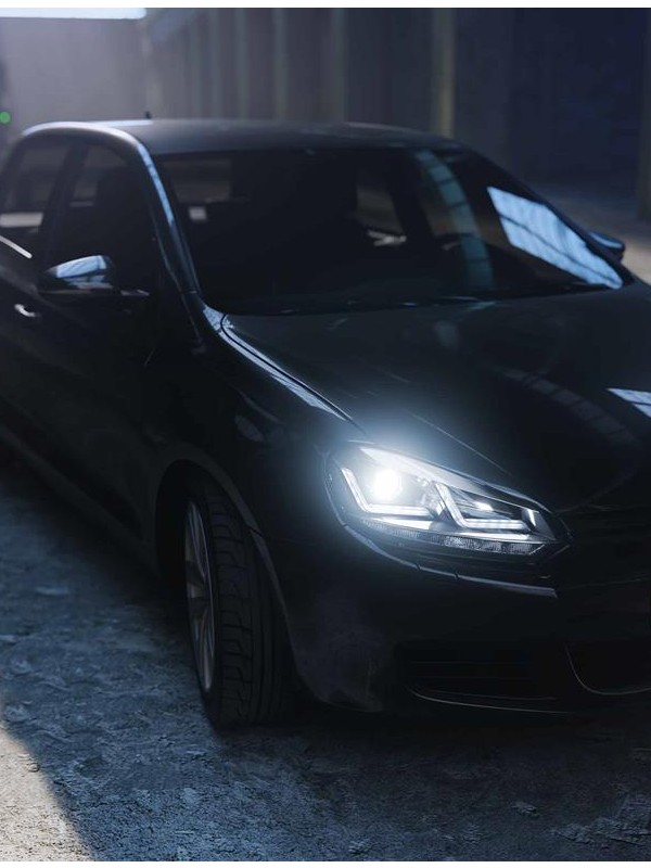 SET ŽAROMETOV OSRAM LEDriving® XENARC® GOLF VI - CHROME EDITION LEDHL102-CM FS1