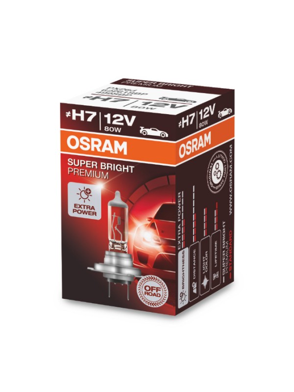 ŽARNICA OSRAM HALOGEN H7 62261SBP 80W 12V PX26D FS1