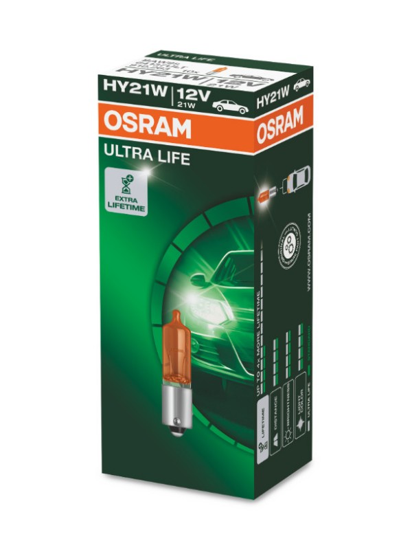 ŽARNICA OSRAM HY21W 64137ULT 21W 12V BAW9S UNV1
