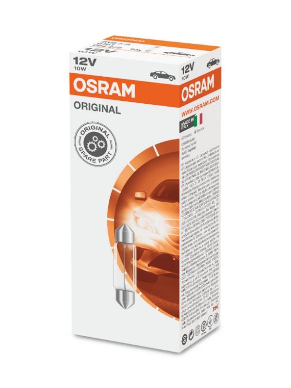 ŽARNICA OSRAM 6461 10W 12V SV8.5-8 UNV1