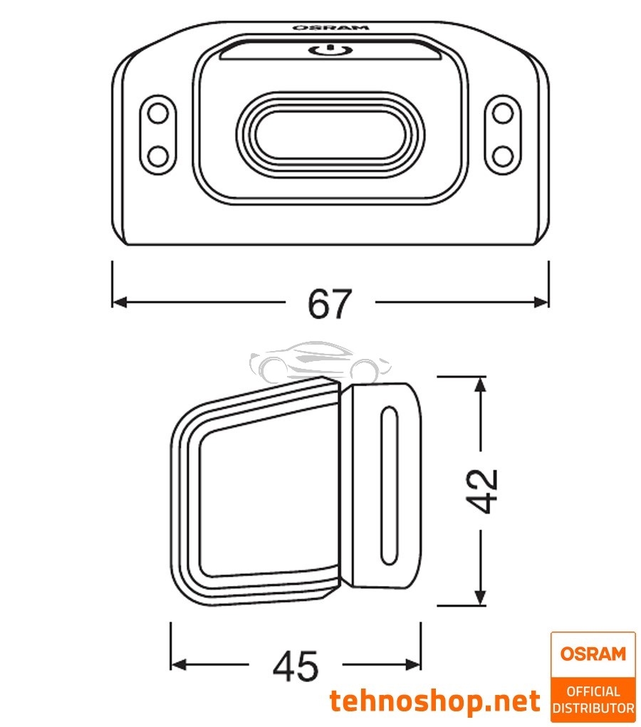 LED DELOVNA SVETILKA OSRAM LEDinspect HEADTORCH250 LEDIL404