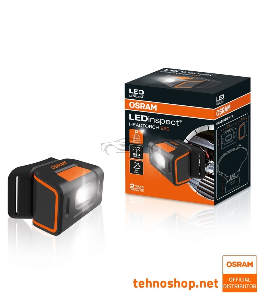 LED DELOVNA SVETILKA OSRAM LEDinspect HEADTORCH250 LEDIL404