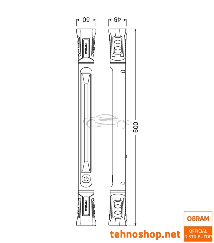 LED DELOVNA SVETILKA OSRAM LEDinspect UTILITY1000 LEDIL407