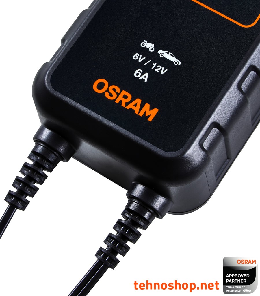 POLNILEC AKUMULATORJA OSRAM BATTERYcharge 906 OEBCS906 6V/12V