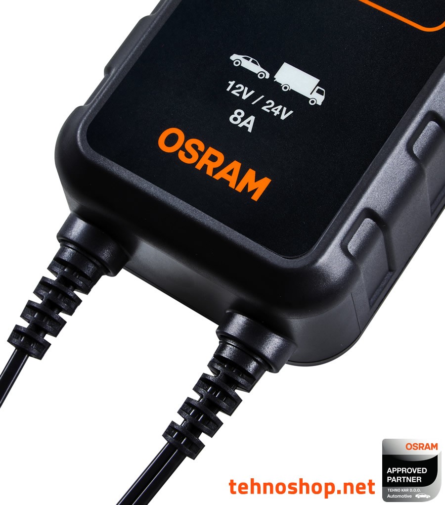 POLNILEC AKUMULATORJA OSRAM BATTERYcharge 908 OEBCS908 12V/24V