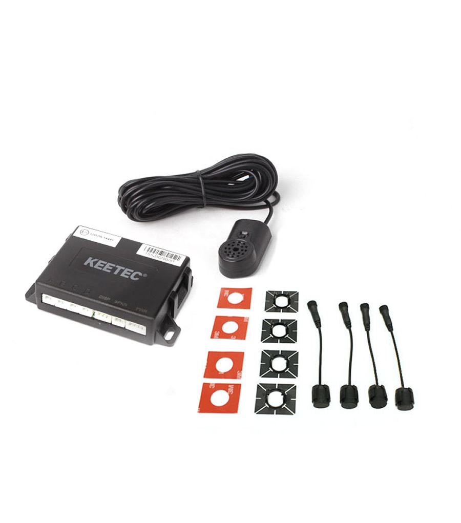 PARKING SENSORS KEETEC BS420IB 4x REAR/FRONT FLAT