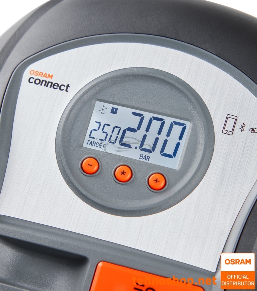 PRENOSNI ZRAČNI KOMPRESOR OSRAM TYREinflate Connect 650 OTIC650 12V