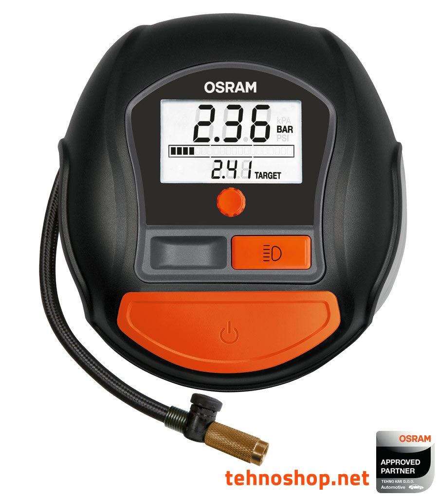 PRENOSNI ZRAČNI KOMPRESOR OSRAM TYREinflate 1000 OTI1000 12V