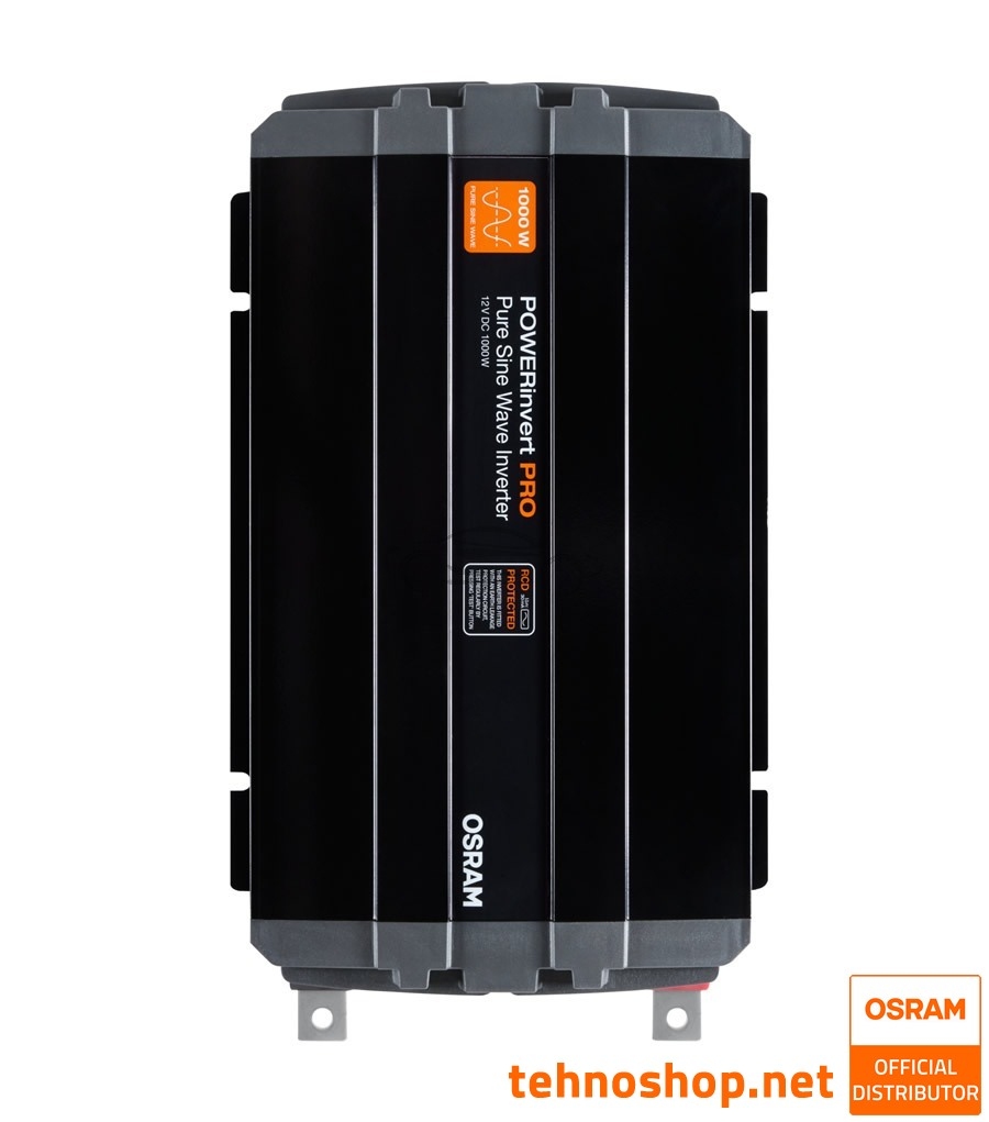 PRETVORNIK NAPETOSTI RAZSMERNIK OSRAM POWERinvert PRO 12V DC 1000W RCD OEINVPAR10