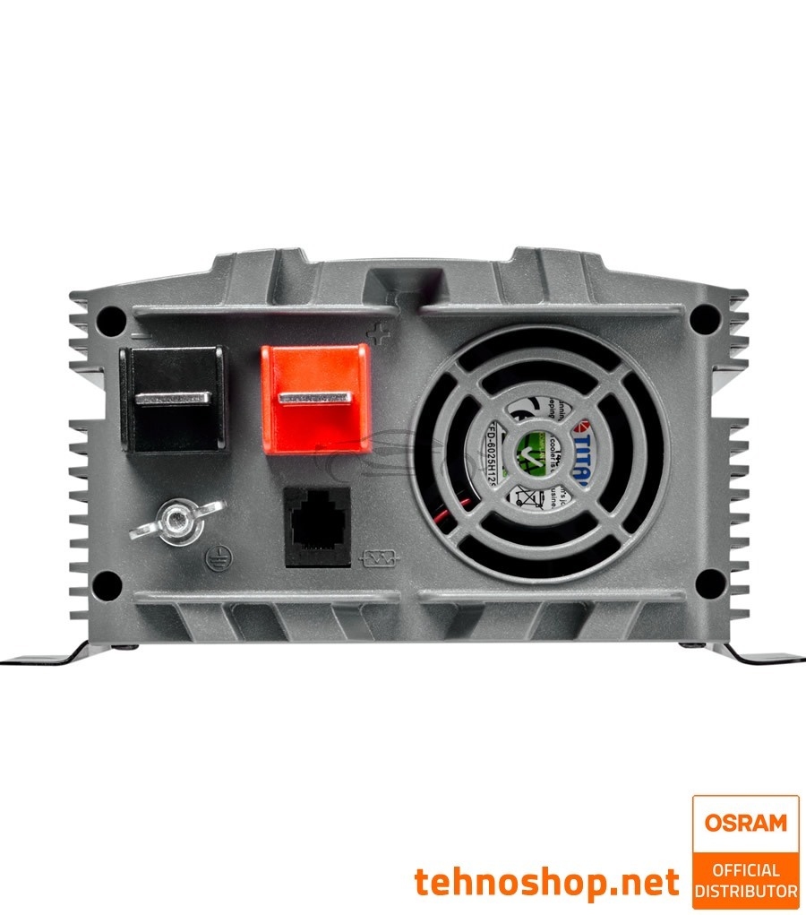 INVERTER OSRAM POWERinvert PRO 12V DC - 230V AC 600W RCD OEINVPAR6