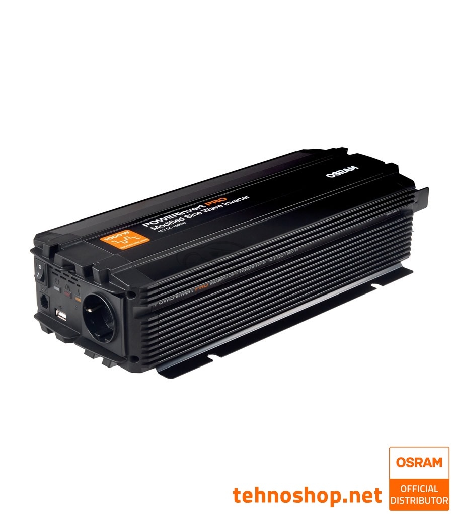 INVERTER OSRAM POWERinvert PRO 12 V DC - 230 V AC 1000W OEINVMA10