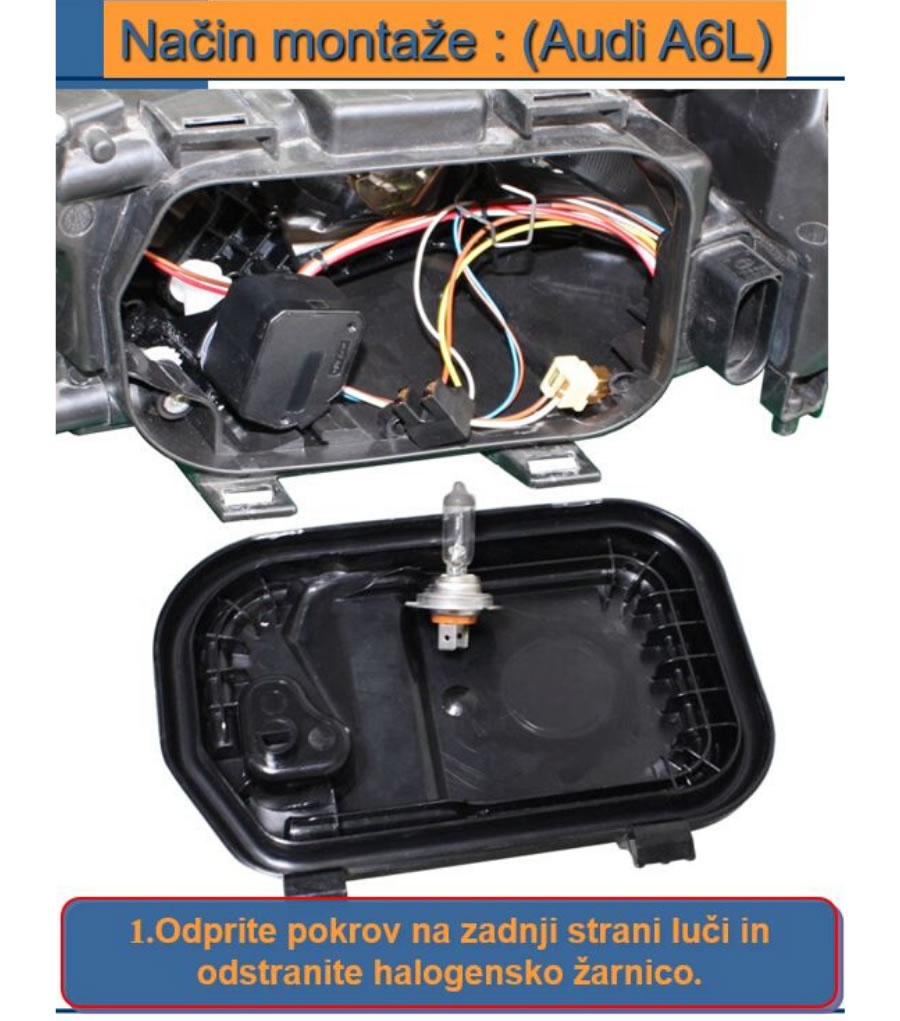 KIT KOMPLET XENON HID KD2 HIR2 9012 5000K