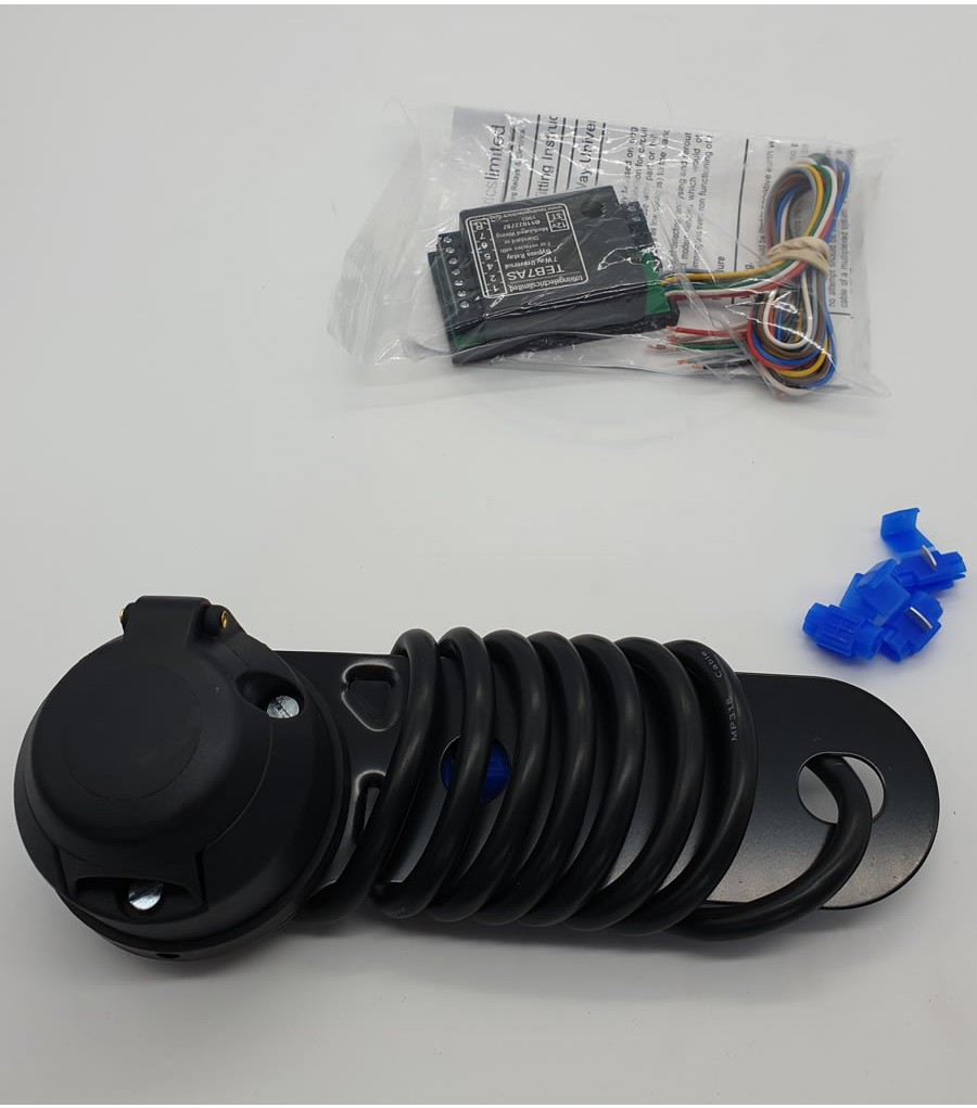 RELE ELEKTRONIKA 7 PIN ZA PRIKOLICO + VTIČNICA 12N S KABLOM 2M PFTTI17