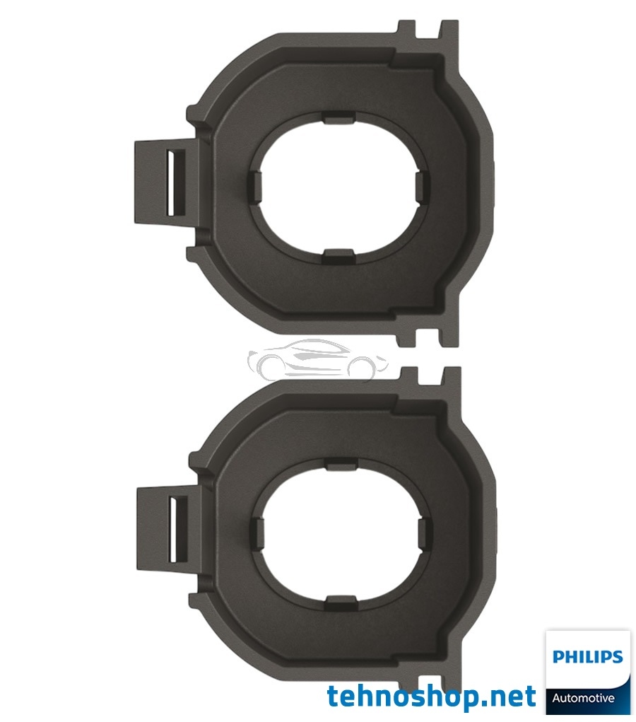 SET OF ADAPTERS FOR H1 LED BULBS TYPE2 FOR PHILIPS ULTINON PRO6000 11401X2