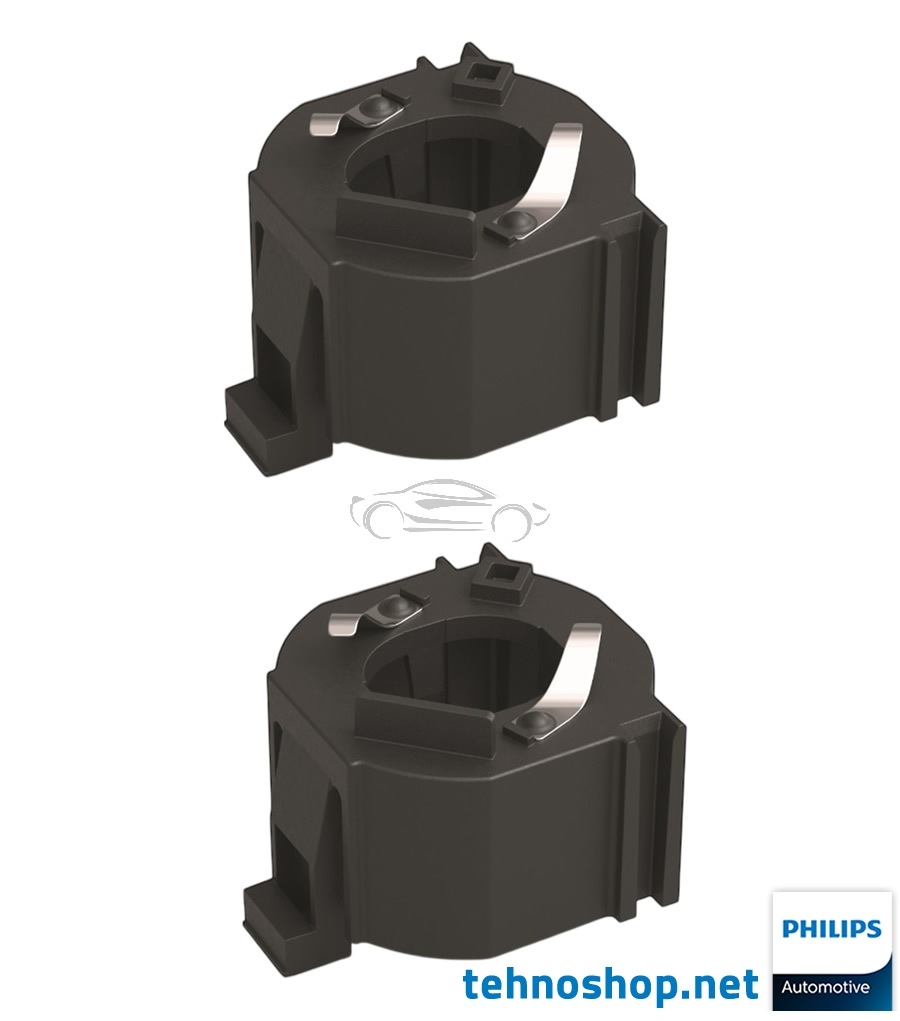 SET OF ADAPTERS FOR H1 LED BULBS TYPE2 FOR PHILIPS ULTINON PRO6000 11401X2