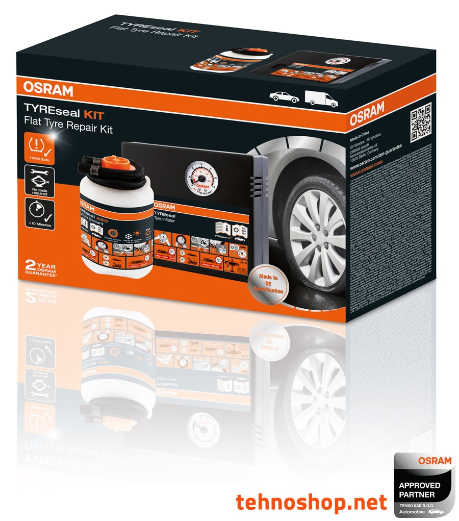 SET/KIT ZA POPRAVILO PNEVMATIK OSRAM TYREseal KIT OTSK4
