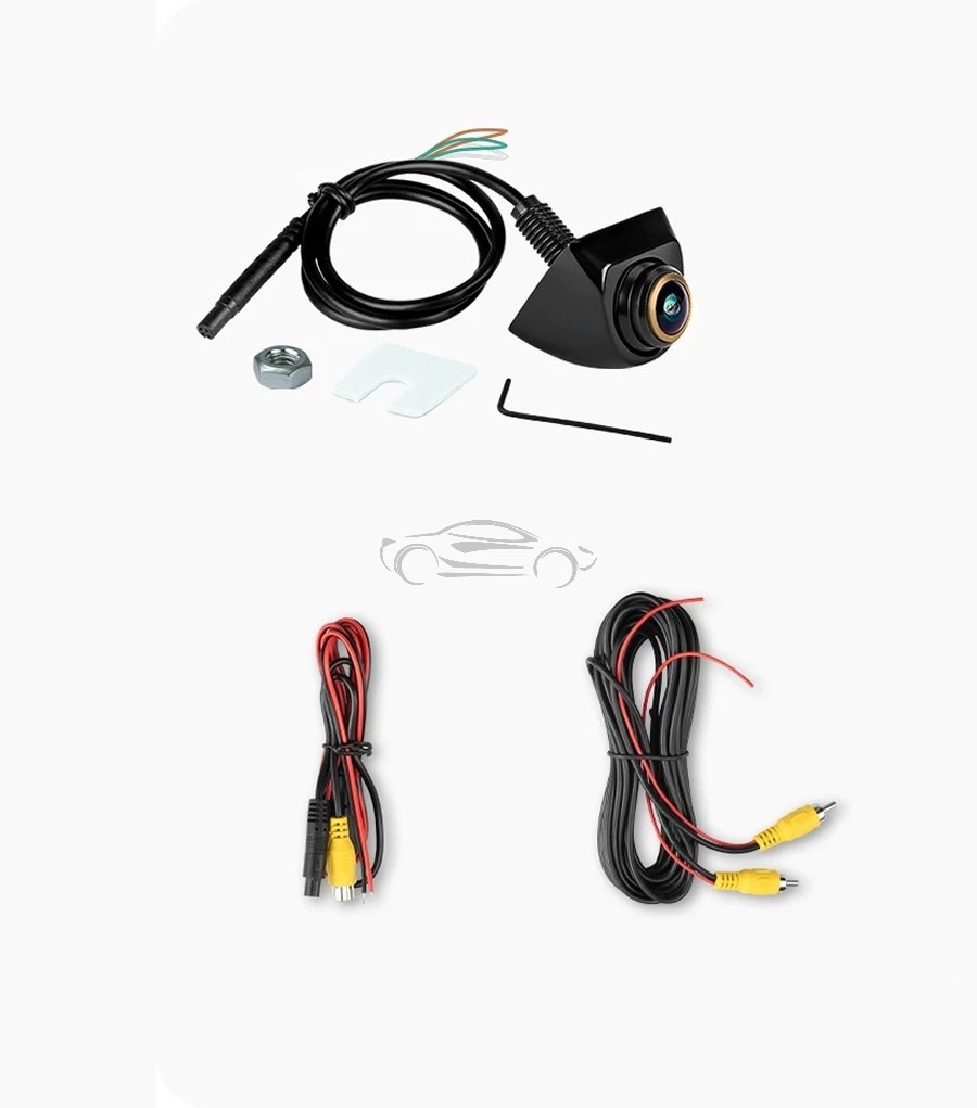 WIDE ANGLE CAMERA FULLHD 1080p AHD FOR PARKING NIGHT VISION WITH SCREW CNGUNI-WIDE-AHD 12V