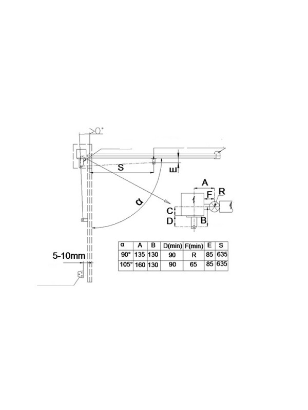 POGON ELEKTROMOTORNI 560 KG ZA KRILNA VRATA