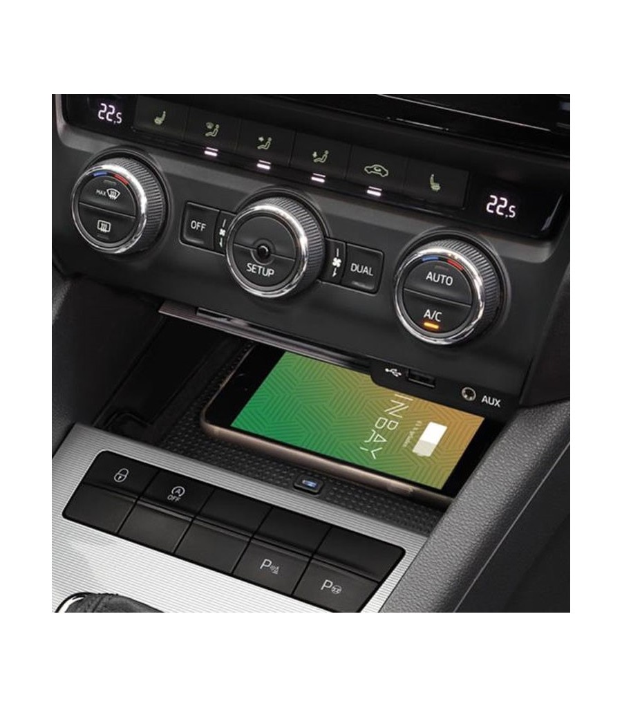 TIPSKI BREZŽIČNI POLNILEC Qi ŠKODA TSQiOCTAVIA3