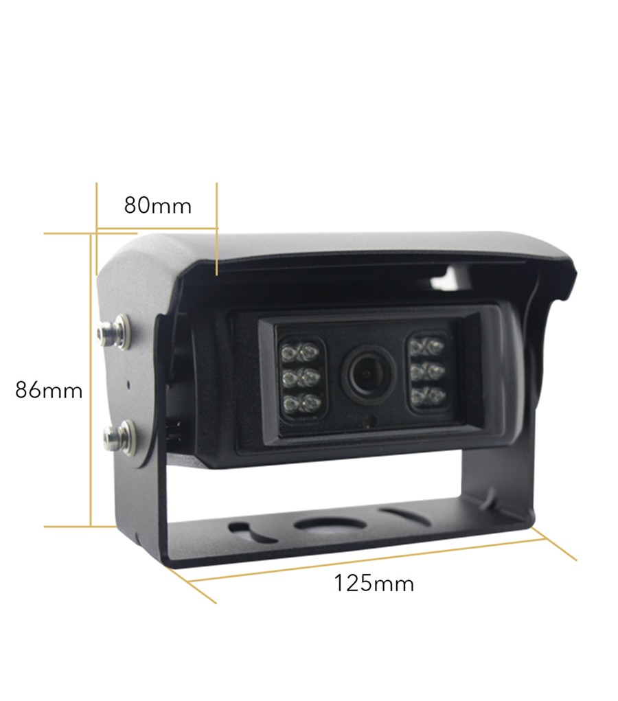 AUTO SHUTTER REAR VIEW CAMERA CMOS 720p CAM4HD HEATED LENS