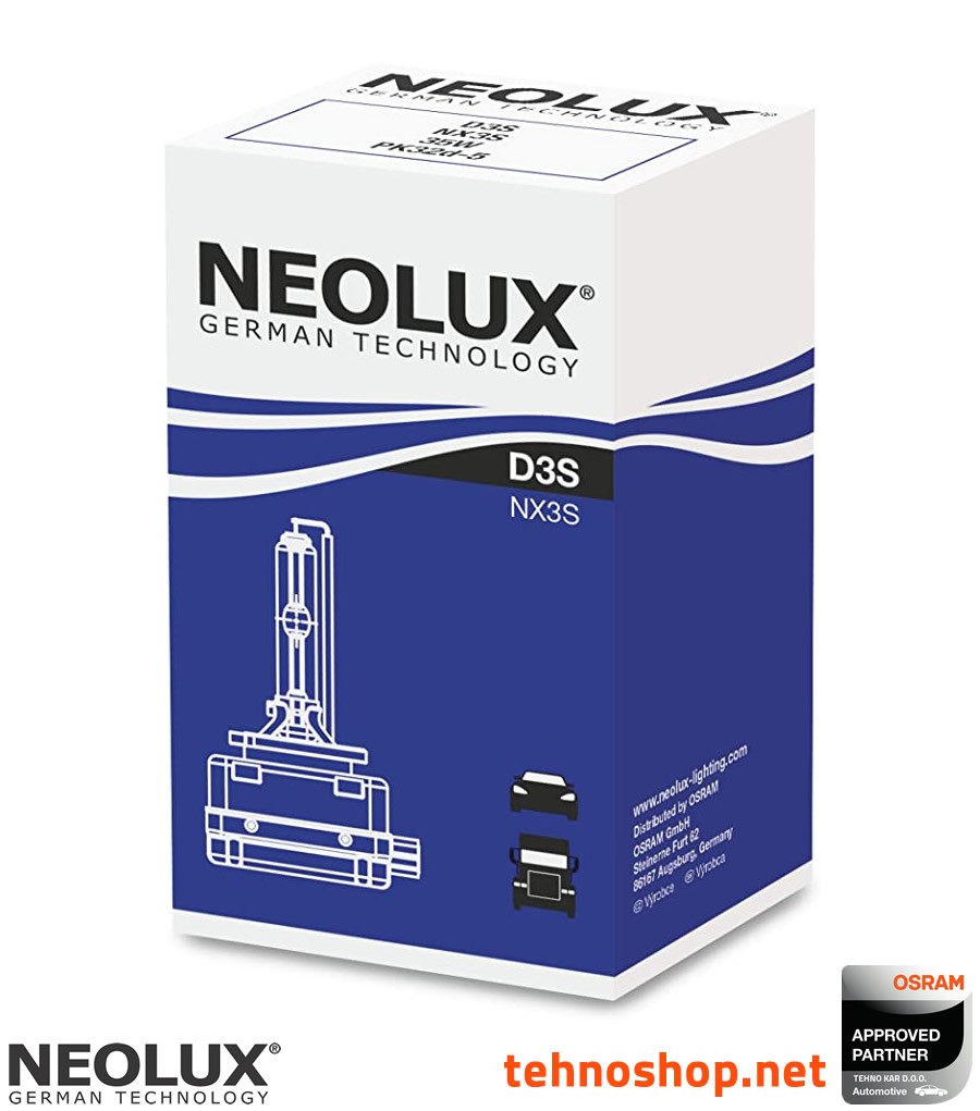 XENON BULB NEOLUX D3S NX3S STANDARD 35W PK32D-5 FS1