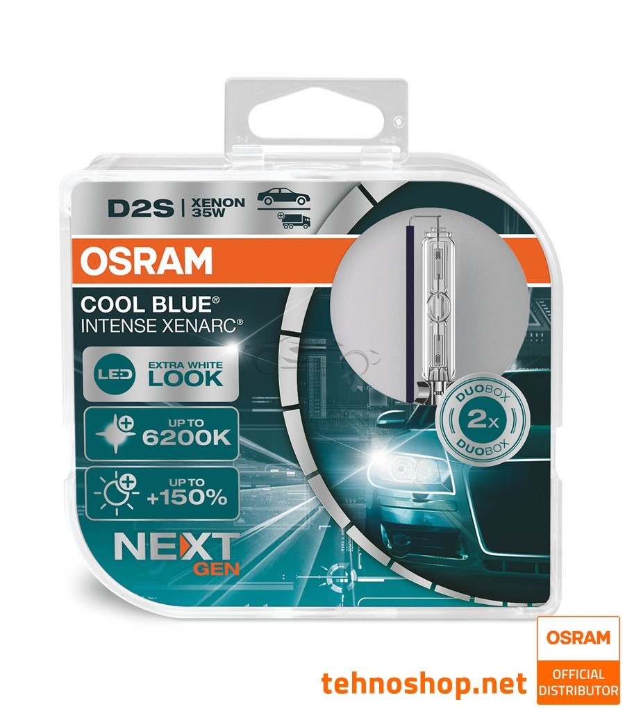 ŽARNICA OSRAM XENON D2S 66240CBN-2HB COOL BLUE INTENSE 35W P32d-2 2HB