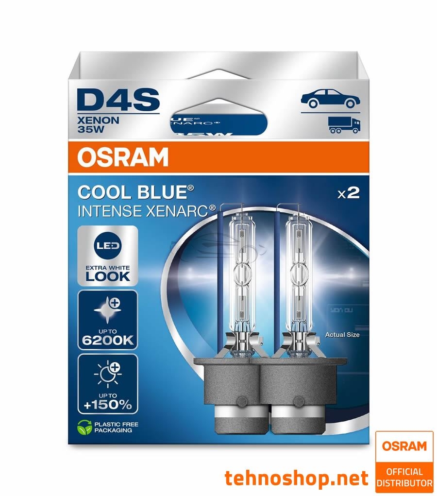 ŽARNICA OSRAM XENON D4S 66440CBN-2HB COOL BLUE INTENSE 35W P32d-5 2HB