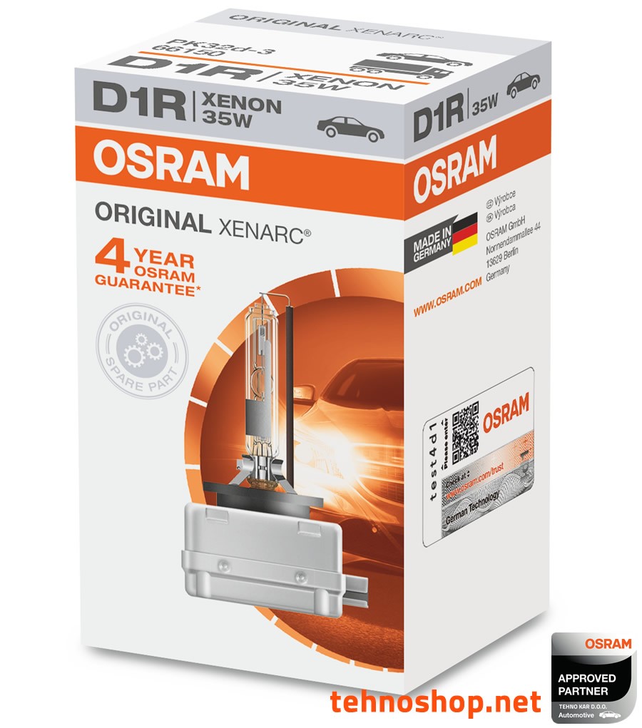 BULB OSRAM XENON D1R 66150 35W PK32D-3 FS1
