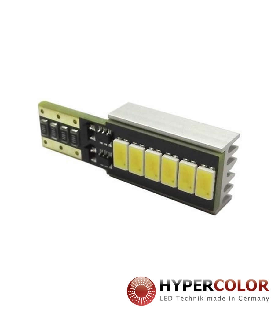 ŽARNICA HYPERCOLOR LED W5W H225 T10 RADIAL HYPRON 6 LED 4000K
