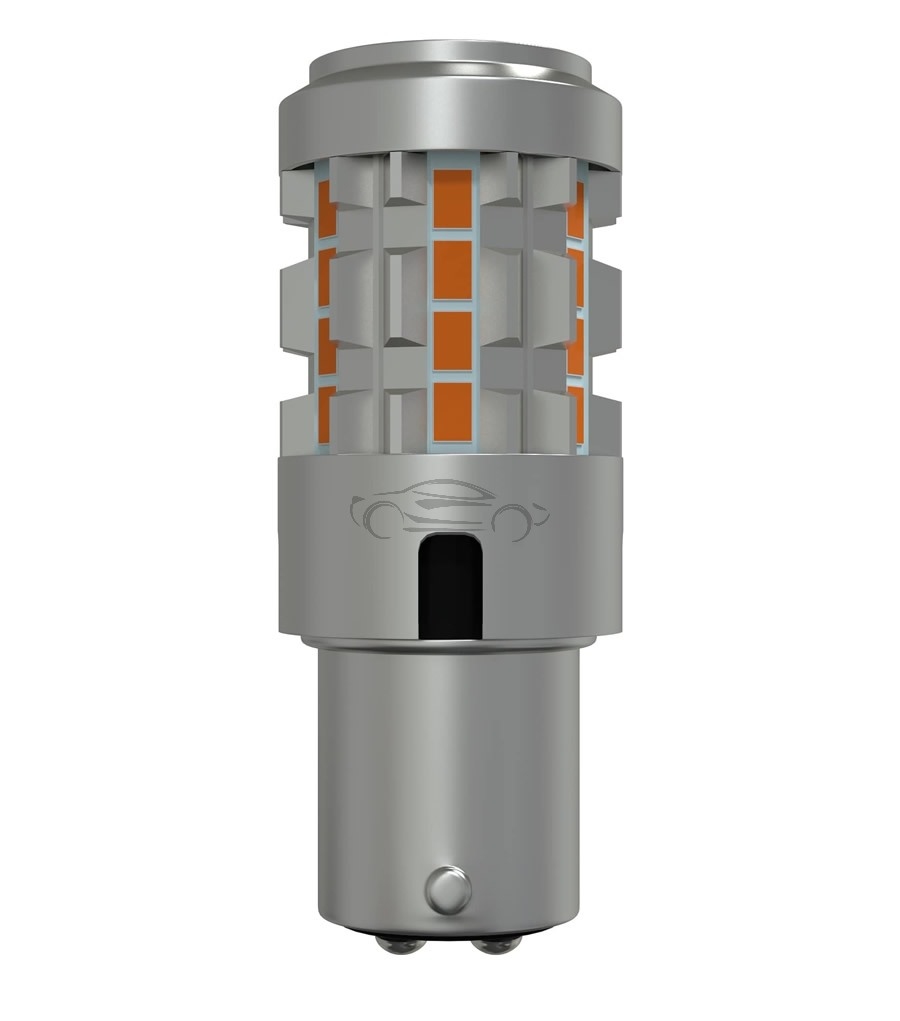 ŽARNICA LED P21/5W RA5KG12-1157W BELA CANBUS 12V 12LED 6500K BAY15d