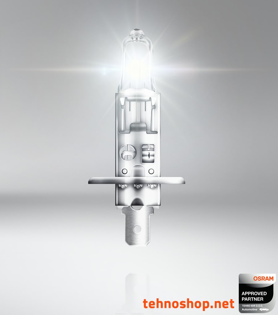 BULB OSRAM HALOGEN H1 62200SBP 100W 12V P14.5S FS1