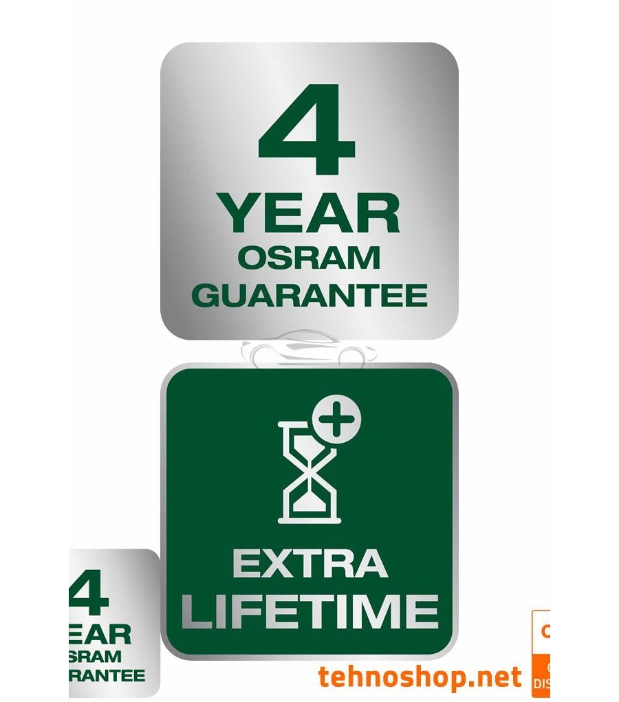 HALOGEN BULB OSRAM H7 ULTRALIFE 64210ULT-1BL 55W 12V PX26D 1BL