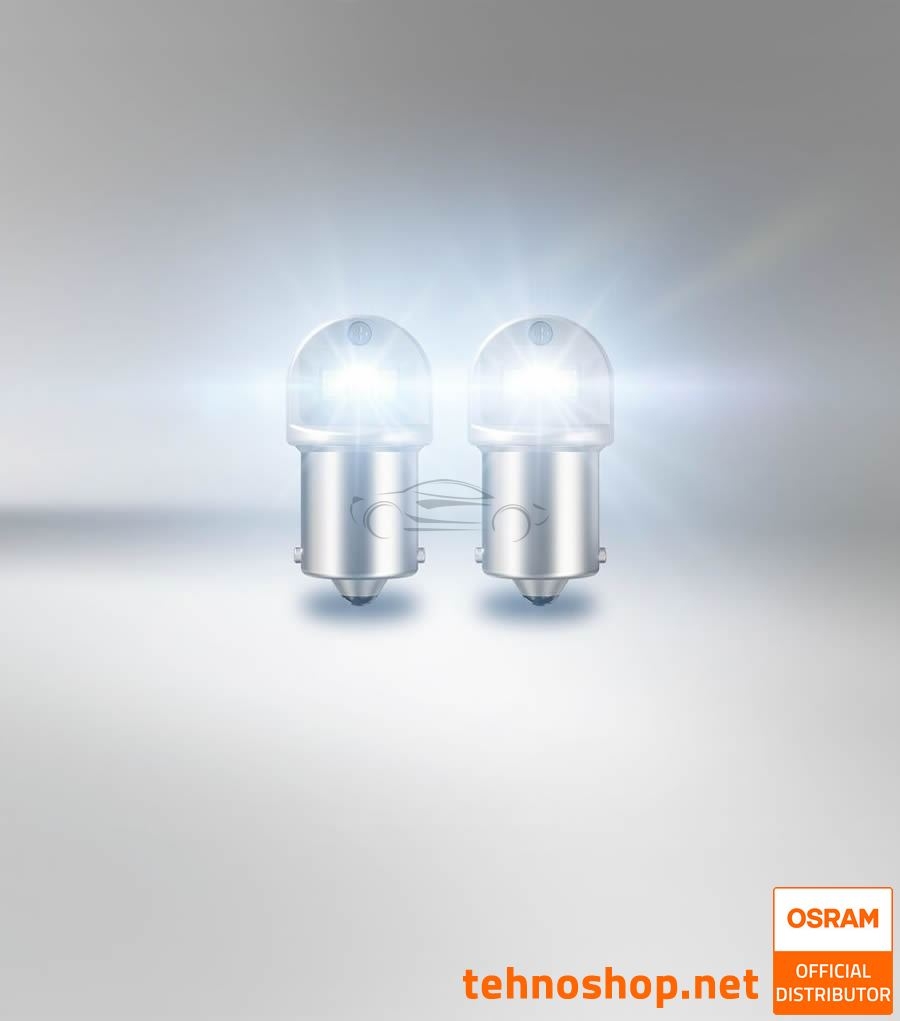 ŽARNICA OSRAM LED R10W LEDriving SL 12V 1,2W 5008DWP-2BL BA15s 2BL