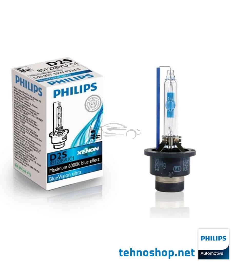 ŽARNICA XENON PHILIPS D2S Blue Vision Ultra 85122BVUC1