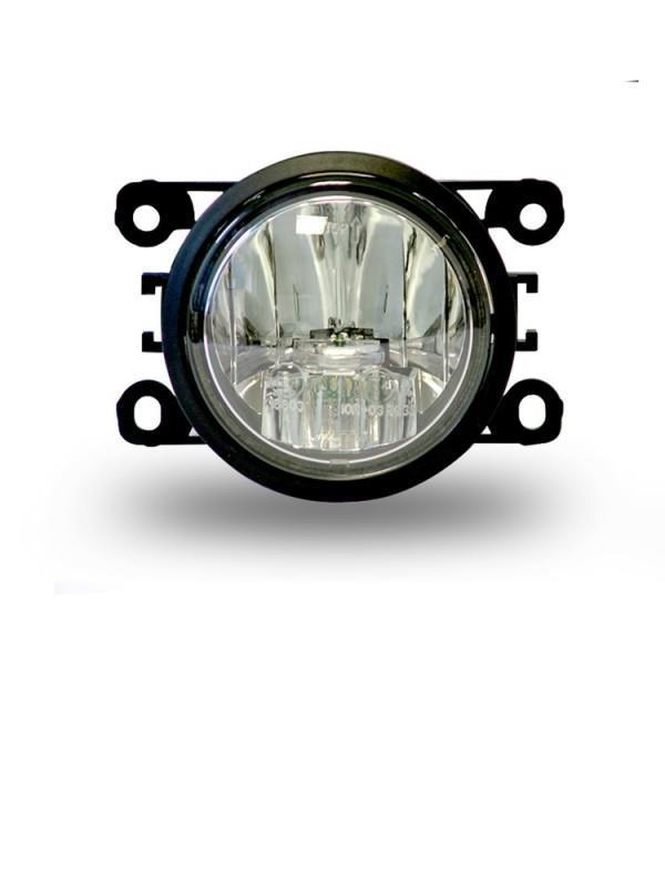 DAYLIGHT RUNNING LIGHT KEETEC LED DRL WITH FOG LAMP 7V-5W 12/24V ROUNDED 90/77 X 65 mm