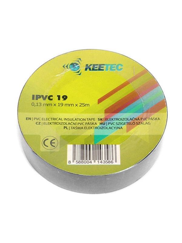 INSULATION PVC TAPE KEETEC IPVC19 25m x 19mm
