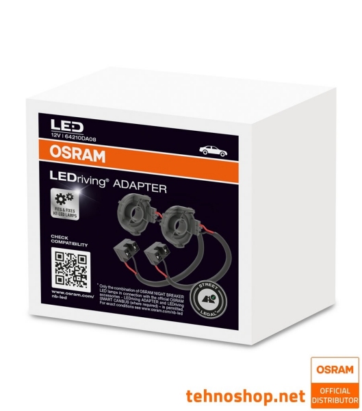 LED BULB ADAPTER H7 FOR OSRAM NIGHT BREAKER LED 64210DA08 FS2