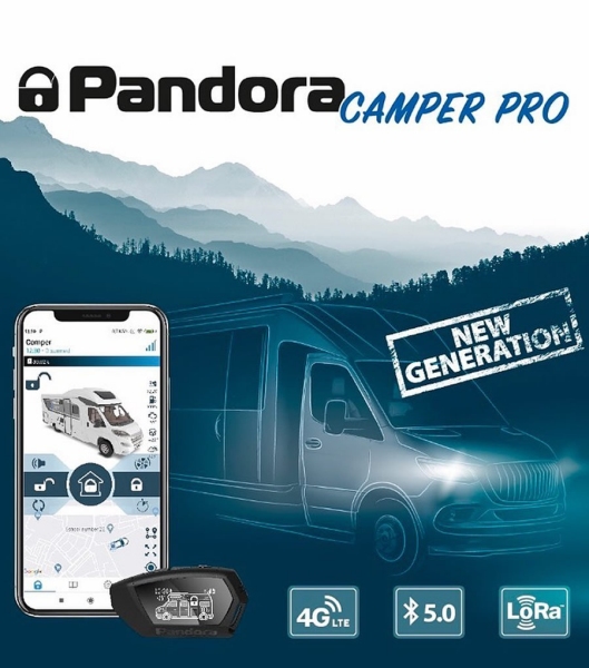CAMPER ALARM PANDORA CAMPER PRO v2 GSM/GPS