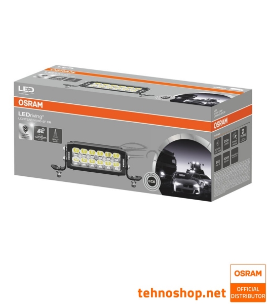 LED DELOVNA LUČ OSRAM LEDriving® LIGHTBAR 24W 12/24V VX180-SP DR LEDDL123-SP DR