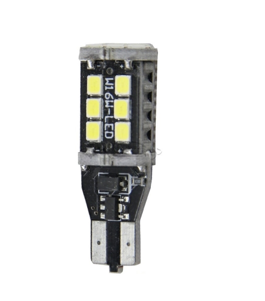 LED žarnica T15 (W16W) 15x SMD (3020) CANBUS 12V 24V